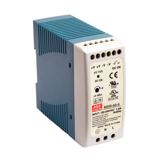 ALIMENTADOR INDUSTRIAL AC/DC CARRIL DIN 5V 10A