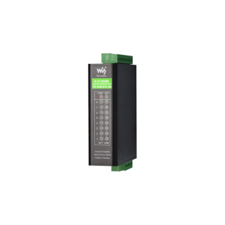 SERVIDOR SERIE RS485 A ETHERNET PoE - 8 CANALES INDUSTRIAL
