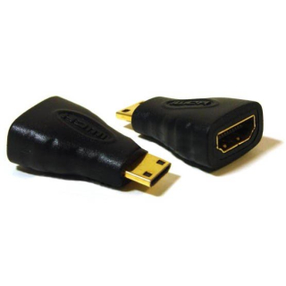 CONVERSOR MINI-HDMI A HDMI 1.4 H/M PREMIUM