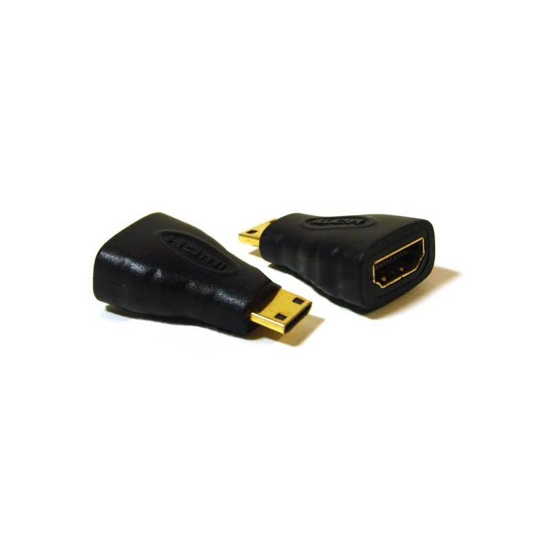 CONVERSOR MINI-HDMI A HDMI 1.4 H/M PREMIUM