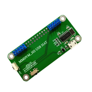 MMDVM HS USB HAT: ADAPTADOR USB PARA HOTSPOT DMR, D-STAR Y FUSION SIN RASPBERRY PI