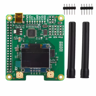 HOTSPOT MMDVM DÚPLEX PARA RASPBERRY PI CON PANTALLA OLED Y ANTENAS: DMR, D-STAR, YSF Y P25