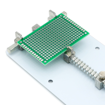 SOPORTE MINI TORNILLO PARA PCB: TERCERA MANO PARA SOLDAR Y PROTOTIPAR