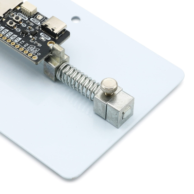 SOPORTE MINI TORNILLO PARA PCB: TERCERA MANO PARA SOLDAR Y PROTOTIPAR