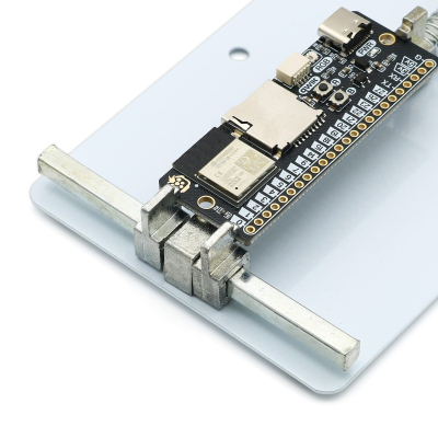 SOPORTE MINI TORNILLO PARA PCB: TERCERA MANO PARA SOLDAR Y PROTOTIPAR