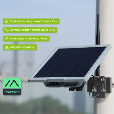 SENSECAP SOLAR NODE P1: REPETIDOR SOLAR MESHTASTIC PARA EXTERIOR (SIN GPS NI BATERIAS)