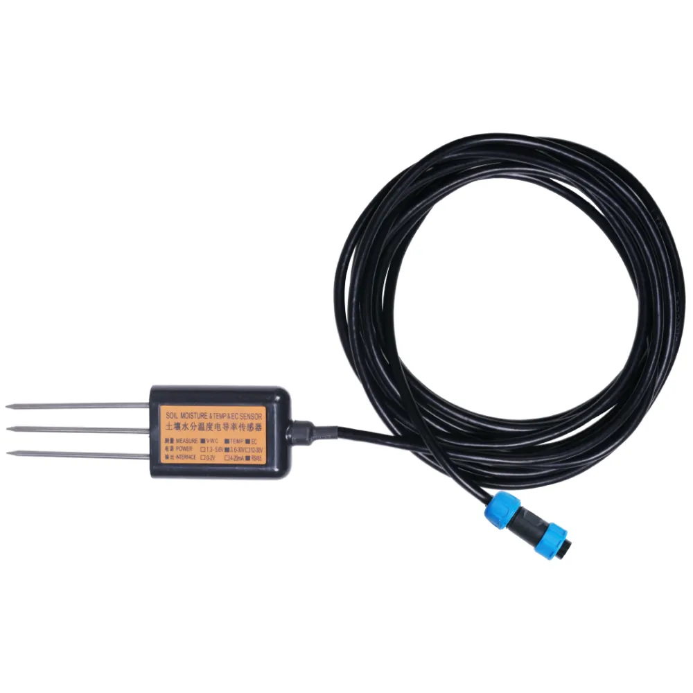 SENSOR DE SUELO HUMEDAD, TEMPERATURA Y CONDUCTIVIDAD (S-SOIL MTEC-02B) - RS485 MODBUS RTU