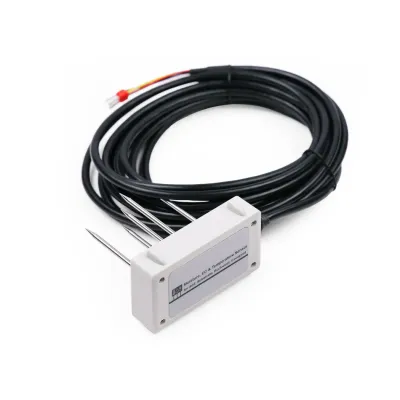 SENSOR DE HUMEDAD, EC Y TEMPERATURA PARA SUSTRATO, LANA DE ROCA Y FIBRA DE COCO - RS485 MODBUS RTU