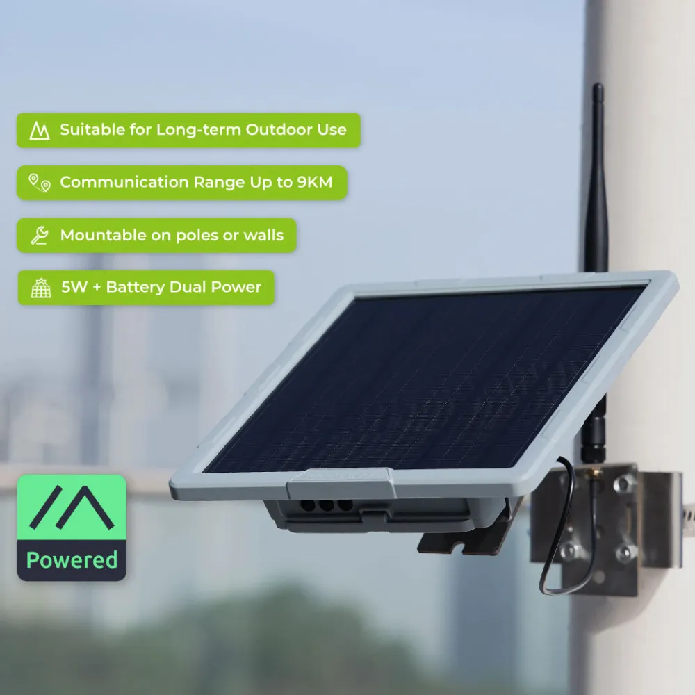 SENSECAP SOLAR NODE P1-PRO MESHTASTIC: NODO SOLAR LORA CON GPS Y 4 BATERÍAS 18650