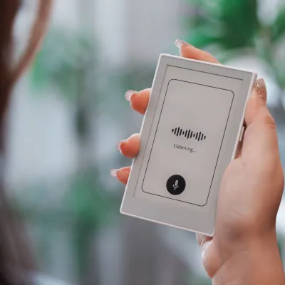 RETERMINAL STICKY: PANTALLA EPAPER MAGNÉTICA DE 3,97" CON VOZ, WIFI Y HOME ASSISTANT