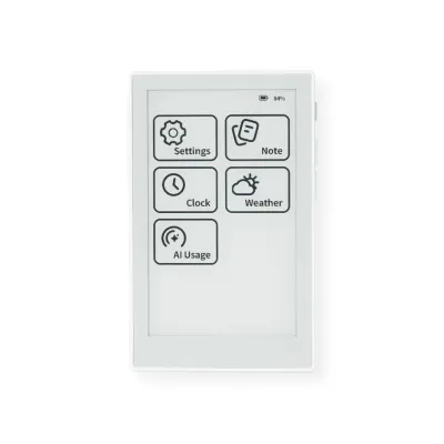 RETERMINAL STICKY: PANTALLA EPAPER MAGNÉTICA DE 3,97" CON VOZ, WIFI Y HOME ASSISTANT