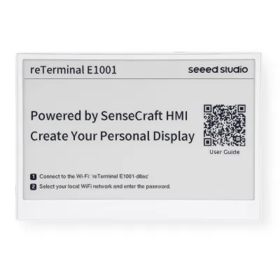 RETERMINAL E1001: PANTALLA EPAPER MONOCROMA DE 7,5" CON ESP32-S3, WI-FI Y BATERÍA DE 3 MESES