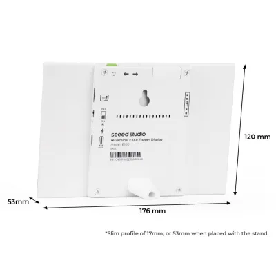 RETERMINAL E1001: PANTALLA EPAPER MONOCROMA DE 7,5" CON ESP32-S3, WI-FI Y BATERÍA DE 3 MESES