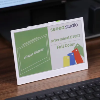 RETERMINAL E1002: PANTALLA EPAPER A COLOR DE 7,3" CON ESP32-S3, WI-FI Y BATERIA DE 3 MESES