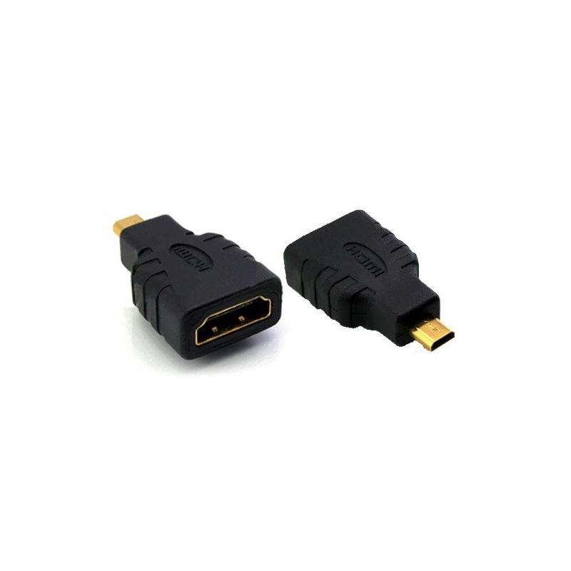CONVERSOR MICRO-HDMI A HDMI 1.4 M/H PREMIUM