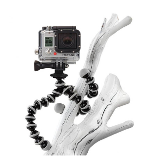 MINI TRIPODE OCTOPUS FLEXIBLE PARA YI CAM, SJ CAM, GO PRO