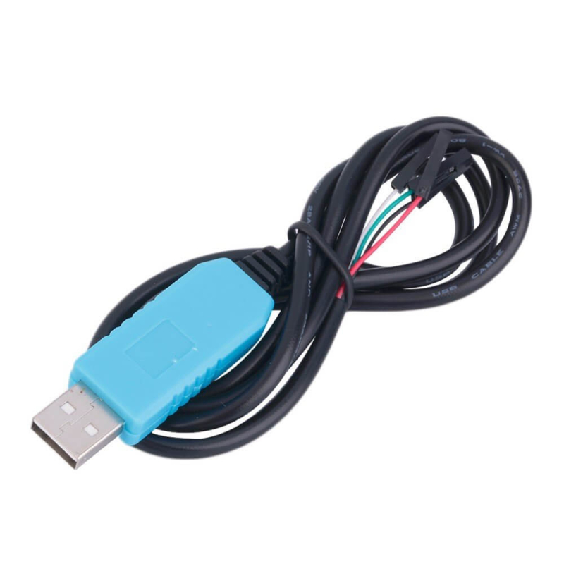 CABLE CONVERSOR USB A SERIE RS232 UART TTL 3.3V - PL2303TA