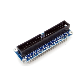 ADAPTADOR PARA GPIO 40 PINES A PLACA DE PROTOTIPOS