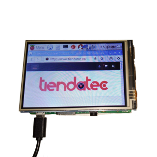 PANTALLA LCD TACTIL 3,5" 320X480 PARA RASPBERRY PI
