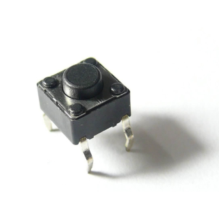 MICRO PULSADOR SWITCH TACTIL 6X6X5MM (PACK x4)
