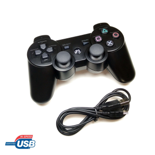 MANDO CONTROLADOR GAMEPAD USB PARA PS3 PC CONSOLA RETROPIE