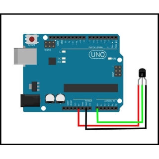 MODULO LM35DZ SENSOR DE TEMPERATURA PARA ARDUINO