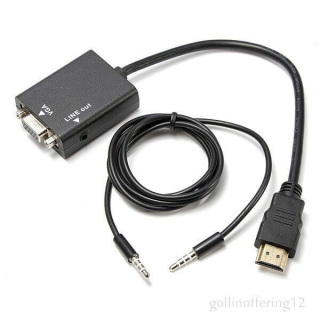 CABLE CONVERSOR HDMI A VGA+SONIDO - COMPATIBLE RASPBERRY PI