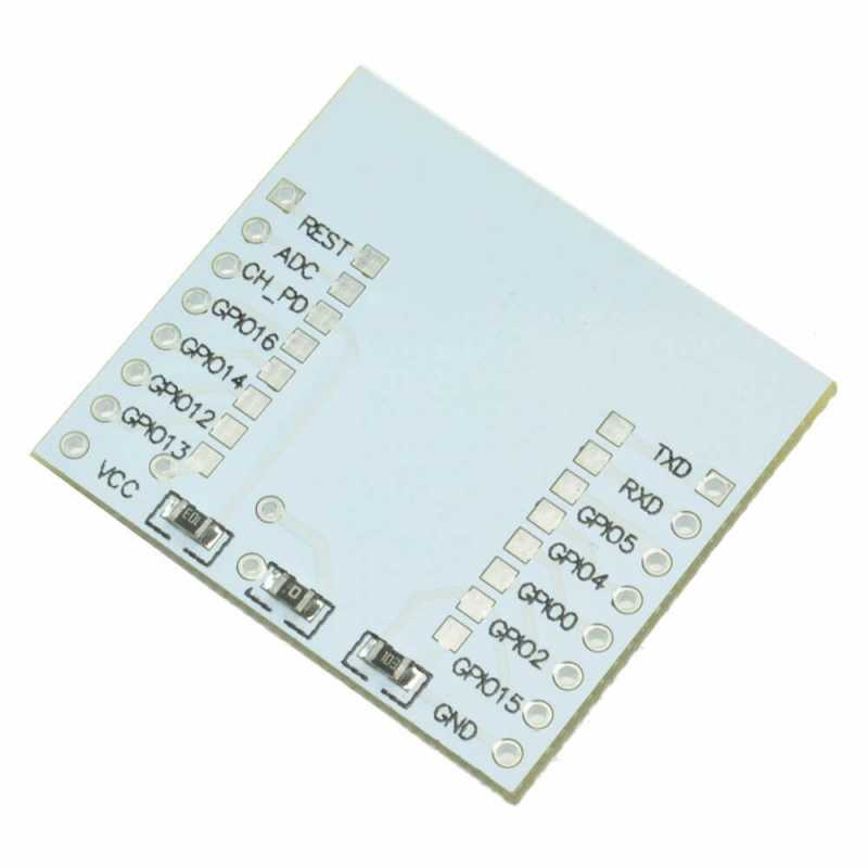 5x Kit Adattatore Breakout Board Per ESP8266 ESP-07 ESP-08 ESP-12 ESP-12F ESP-12E