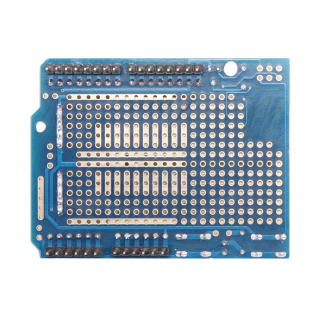 PROTOSHIELD PARA ARDUINO UNO CON BREADBOARD