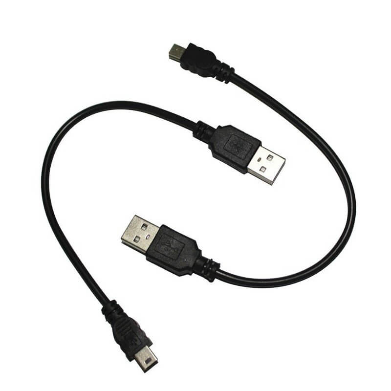 MINI CABLE USB A MINIUSB 20CM PARA ARDUINO NANO NODEMCU tiendatec.es