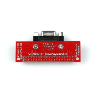 VGA666 ADAPTADOR VGA POR GPIO PARA RASPBERRY PI