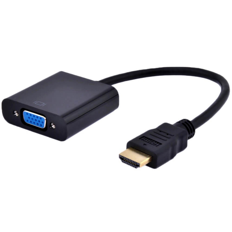 CABLE CONVERSOR HDMI A VGA - COMPATIBLE RASPBERRY PI