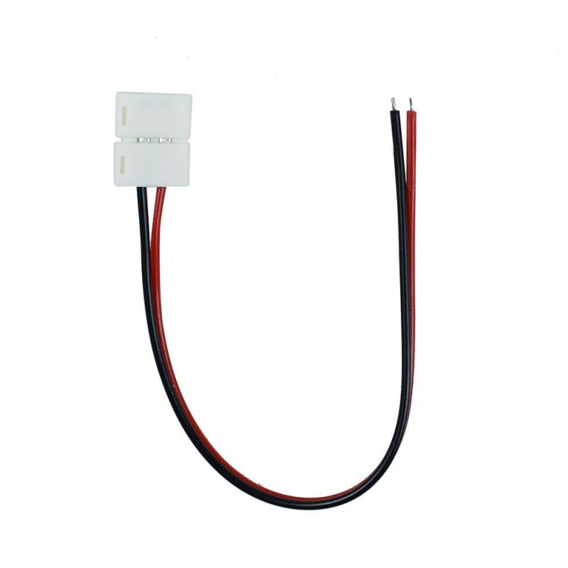 Conector Tira Led 2 Pin LATIGUILLO A CONECTOR TIRA LED 10MM 2 PINES