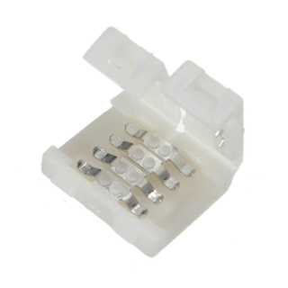 CONECTOR EMPALME TIRA LED RGB 10MM 4 PIN