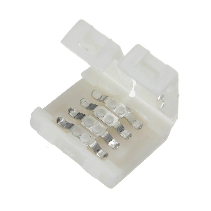 Conector Empalme Pixel Tiras Led 10mm 3 Pines Sin Soldar