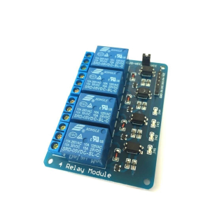 MODULO RELE 4 CANALES 5V PARA ARDUINO