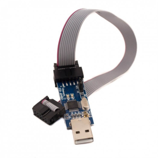 PROGRAMADOR USBASP V2.0 AVR ICSP CON CABLE PARA ARDUINO