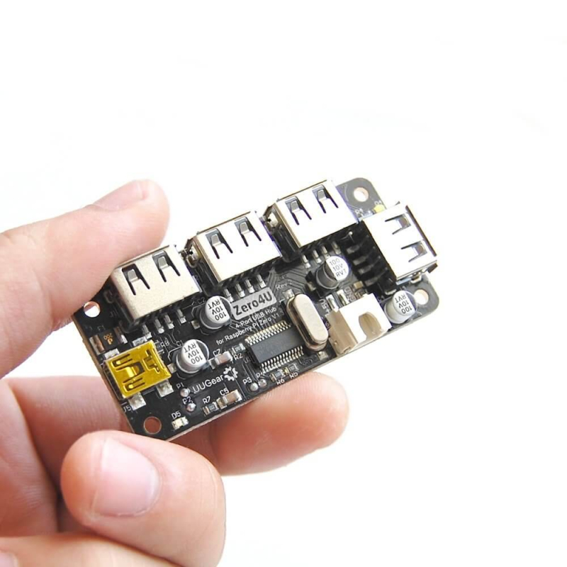 ZERO4U HUB USB PARA RASPBERRY PI ZERO (v1.3 Y W)