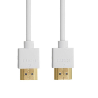 CABLE HDMI BLANCO M/M 1 METRO v1.4 3D+ETHERNET PREMIUM