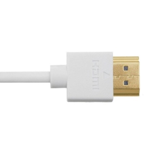 CABLE HDMI BLANCO M/M 1 METRO v1.4 3D+ETHERNET PREMIUM