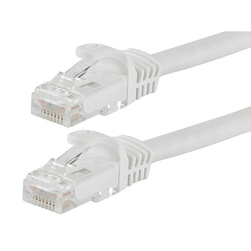 CABLE RED UTP CAT.5E RJ45 1 METRO BLANCO