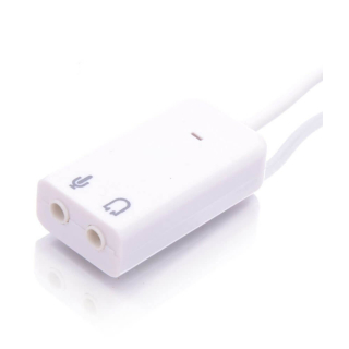 ADAPTADOR DE SONIDO 7.1 POR USB 2.0 COMPATIBLE RASPBERRY PI