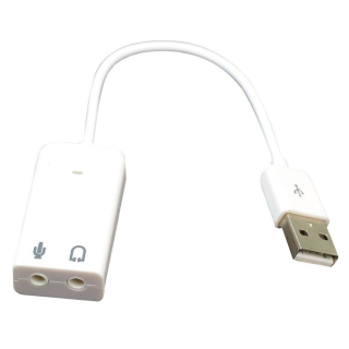 ADAPTADOR DE SONIDO 7.1 POR USB 2.0 COMPATIBLE RASPBERRY PI