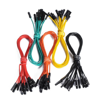 PACK 100 CABLES DUPONT 20CM H/H