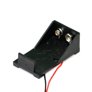 PORTAPILAS SOPORTE PILA 9V A DC JACK PARA ARDUINO