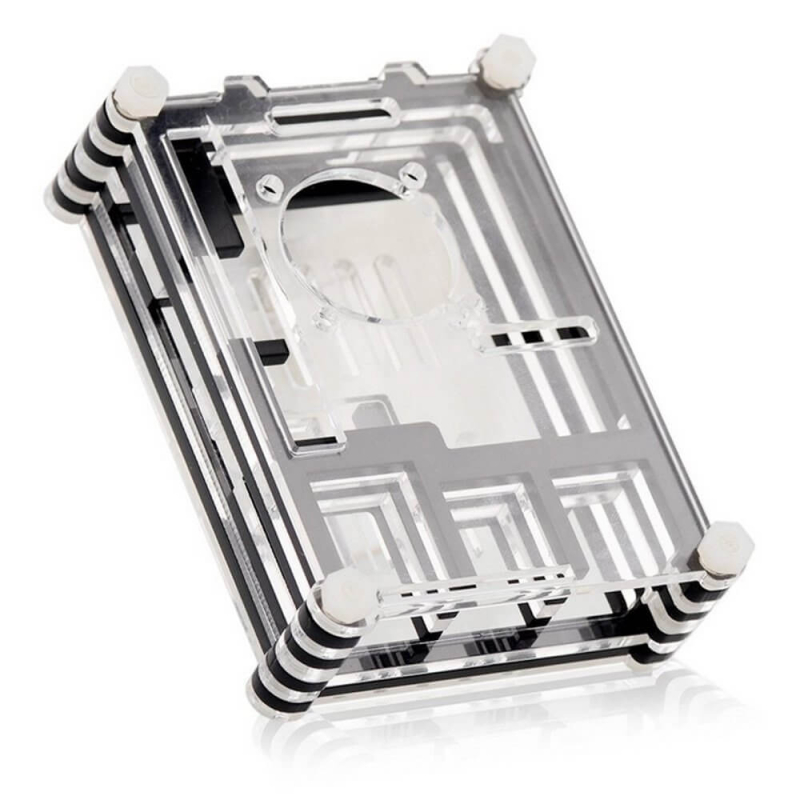 CAJA ACRILICA 9 CAPAS PARA RASPBERRY PI 3