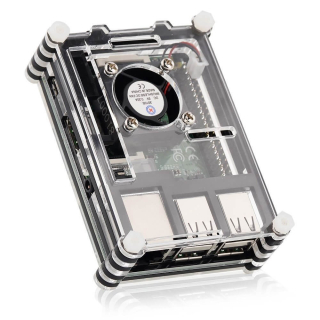 CAJA ACRILICA 9 CAPAS PARA RASPBERRY PI 3