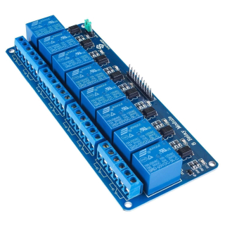 MODULO RELE 8 CANALES 5V PARA ARDUINO