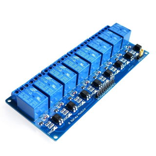 MODULO RELE 8 CANALES 5V PARA ARDUINO