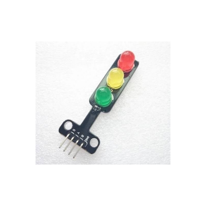 MODULO SEMAFORO LED TRES COLORES PARA ARDUINO